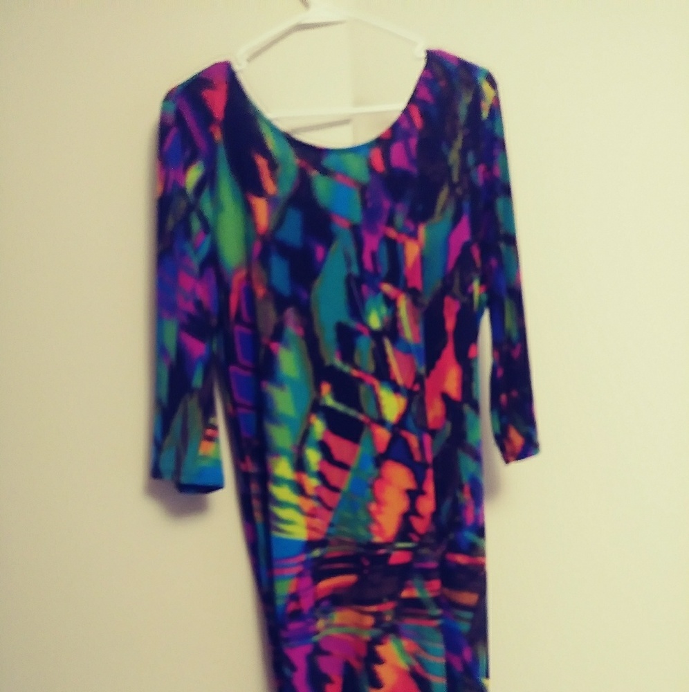 Multi colored dress
